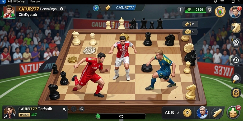 Gameplay menarik dari CATUR777 dalam suasana kompetisi catur.