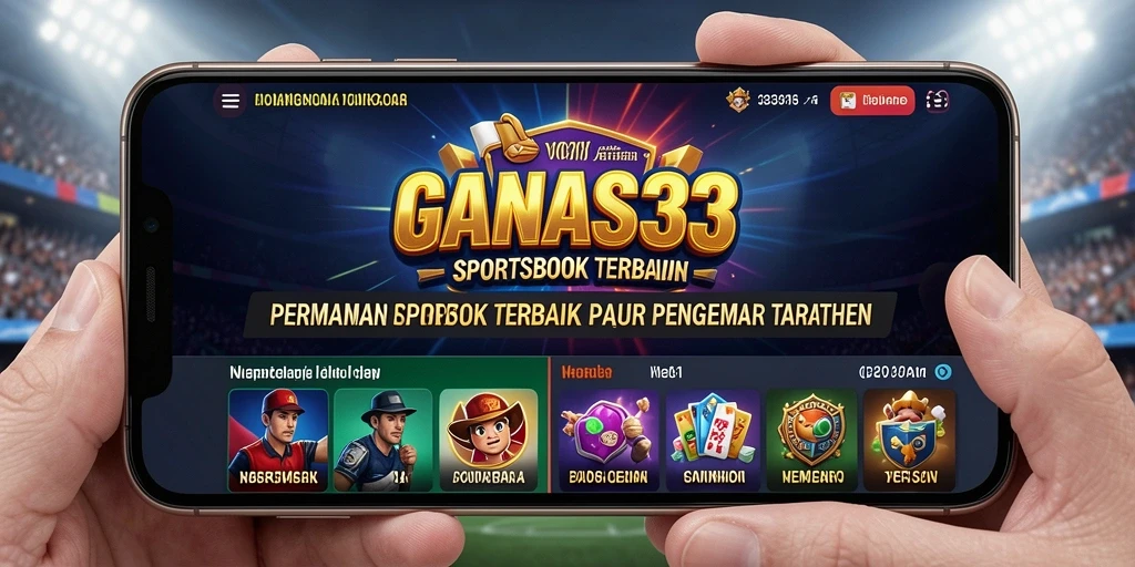Tampilan menarik dari gameplay sportsbook di GANAS33.