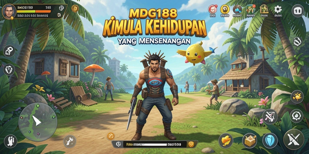 Tampilan gameplay menarik dalam MDG188 dengan elemen simulasi yang mendalam.