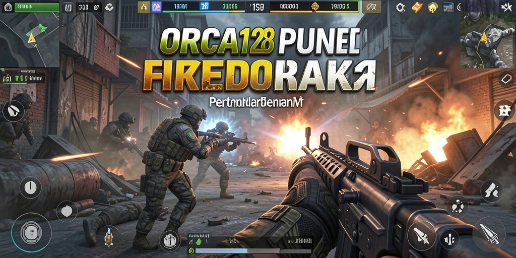 Gameplay ORCA128 yang menakjubkan dalam aksi FPS.