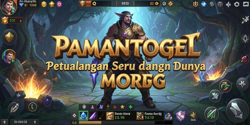 Tampilan gameplay seru dalam dunia PAMANTOGEL yang memikat.