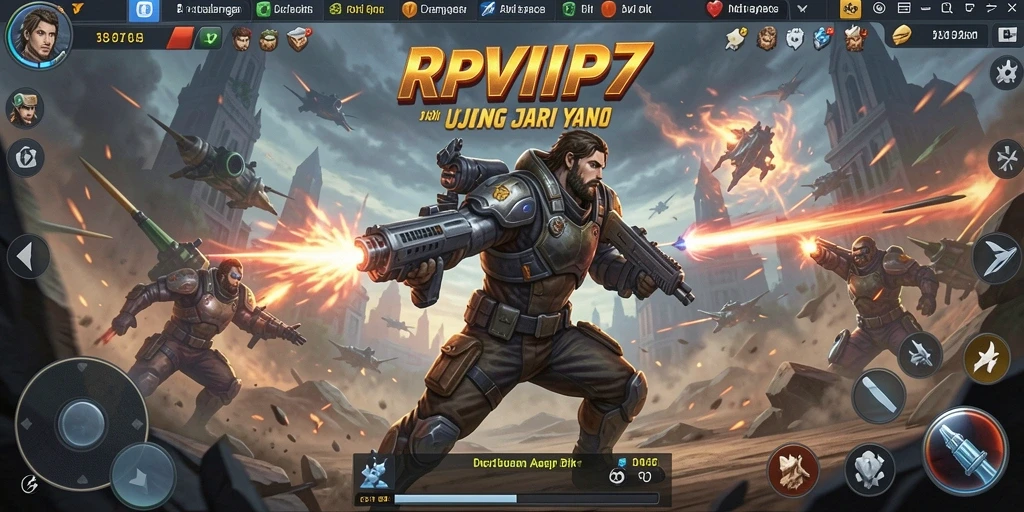 Tampilan menarik dari gameplay RPVIP7 yang penuh aksi.